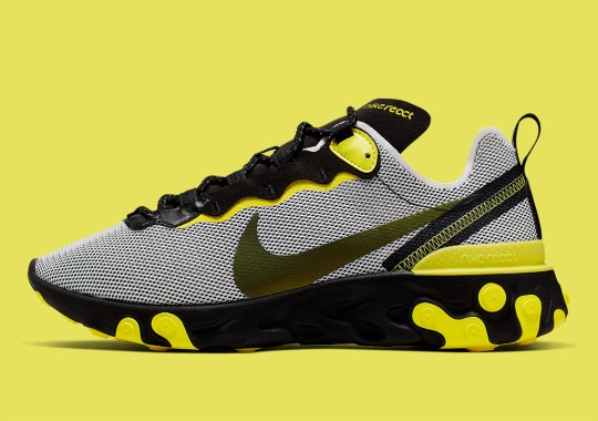 Nike React Element 55 “Dynamic Yellow” Is Available Now