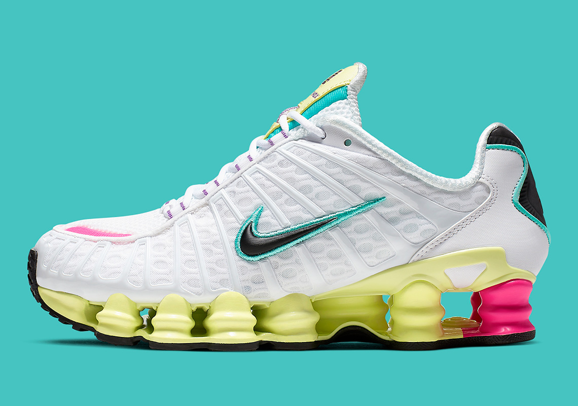 The Nike Shox TL Holds On To Pastel Hues