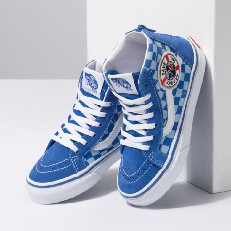 vans kids shark