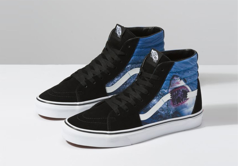 Vans Shark Week Shoes Slip-On Sk8-Hi Sk8-Mid Release Info | SneakerNews.com