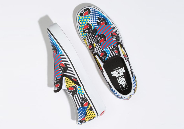 Vans Shark Week Slip On 1