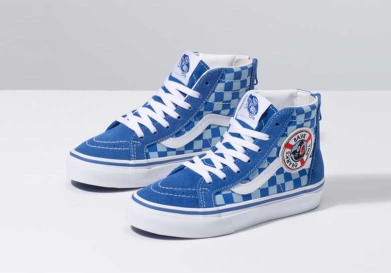 shark high top vans