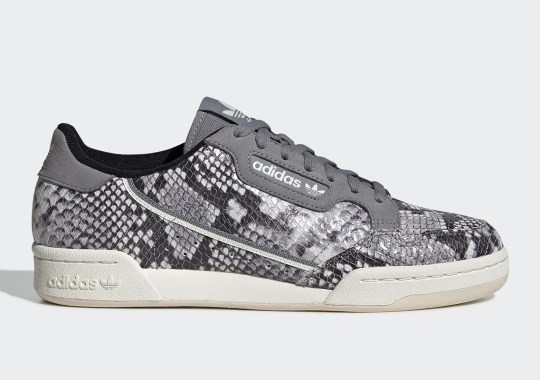 The aq0062 Bounce adidas pants Arrives With A Premium Python Skin Upper