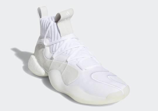 The Famed “Triple White” Look Lands On The adidas Crazy BYW X