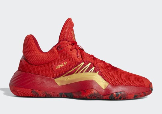 Donovan Mitchell Dons The Iron Spider-Man Suit With Upcoming adidas Release