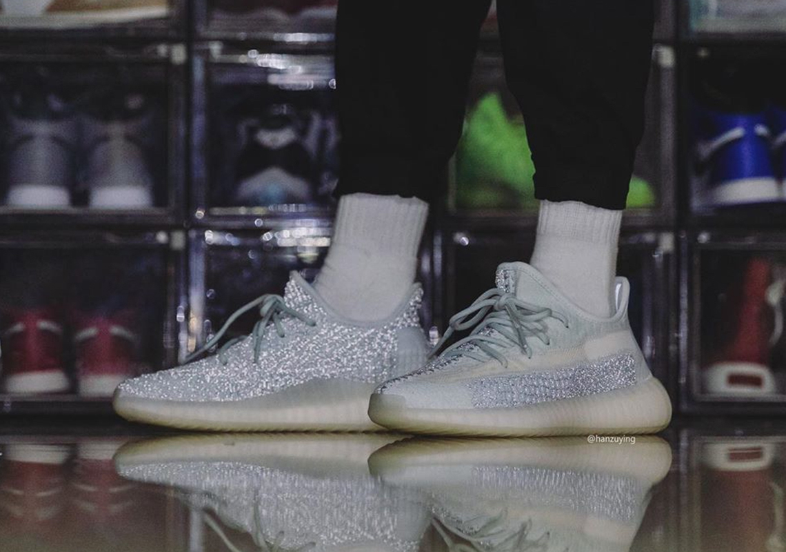 adidas yeezy boost 350 v2 cloud white reflective
