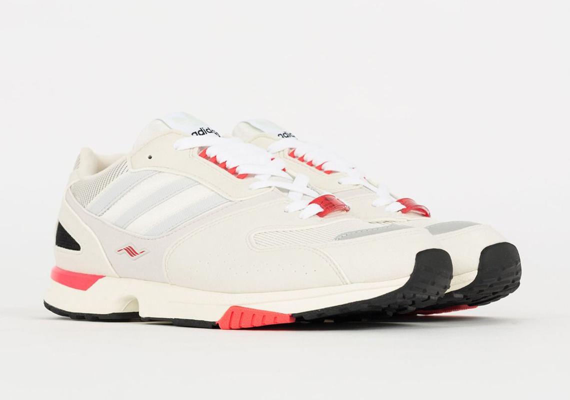 adidas paint Zx4000 Womens White Coral Ee4834 1