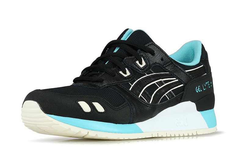 The ASICS GEL-Lyte III Resurfaces In New Black And Turquoise Colorway