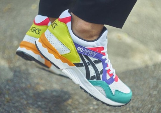 The ASICS GEL-Lyte V Appears In A Leather “Multi-Color” Style