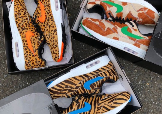 atmos x Nike Air Max 1 “Animal Pack 3.0” Releases On July 13th