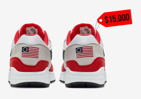 Controversial Nike Air Max 1 “Betsy Ross” Fetches $15,000 Bid On eBay