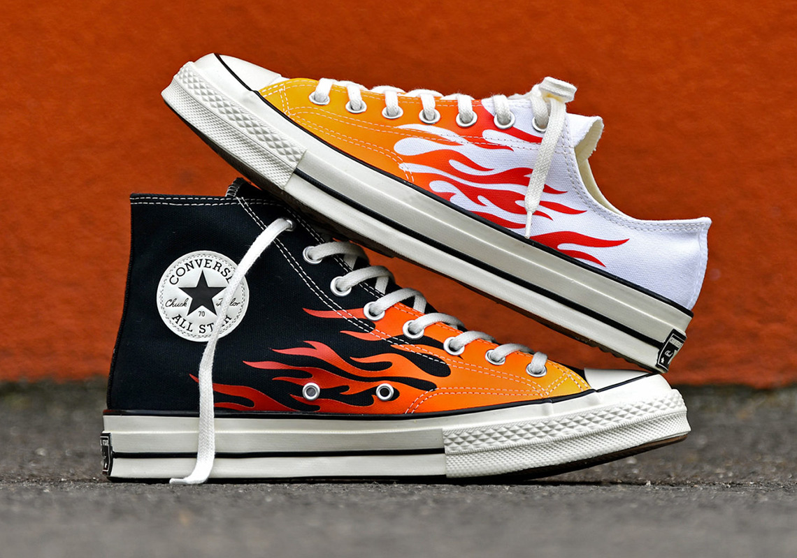 converse chuck 70 flame