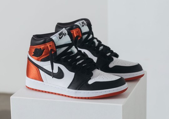 Jordan Brand Shares A Closer Look At The Air Jordan 1 “Satin Black Toe”
