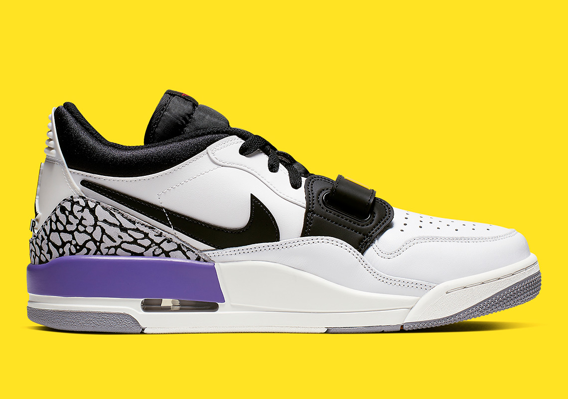 Jordan Legacy 312 Low To Drop In &quot;Lakers&quot; Colorway: Official Photos