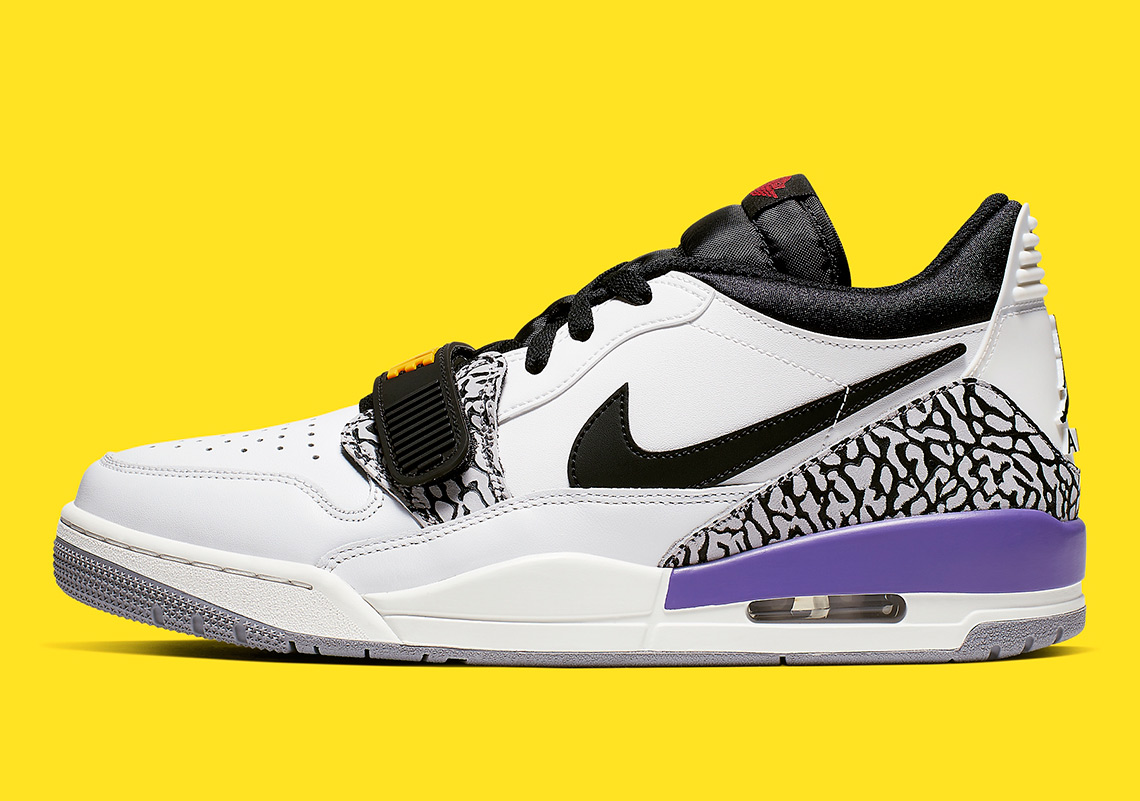 Jordan Legacy 312 Low To Drop In &quot;Lakers&quot; Colorway: Official Photos
