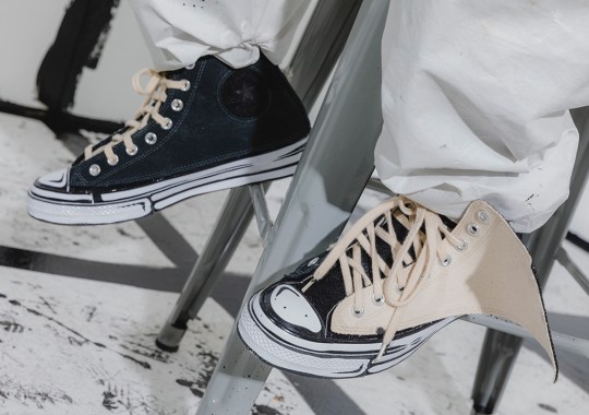Joshua Vides Adds Removable Velcro Panels To Two Converse Chuck 70s