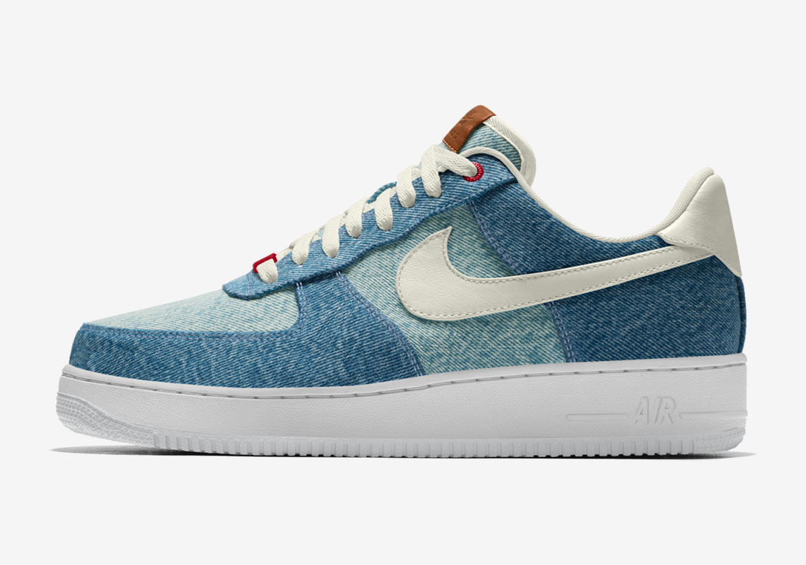 Levi's Nike By You Air Force 1 
