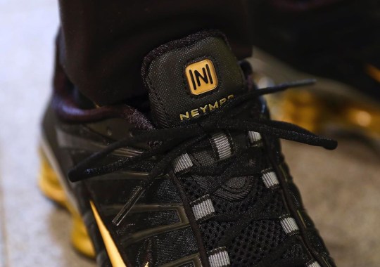 Neymar Jr. Has A Black And Gold Nike Shox TL Collaboration
