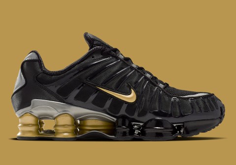 Neymar Jr Nike Shox TL Black Gold BV1388-001 Release Date | SneakerNews.com