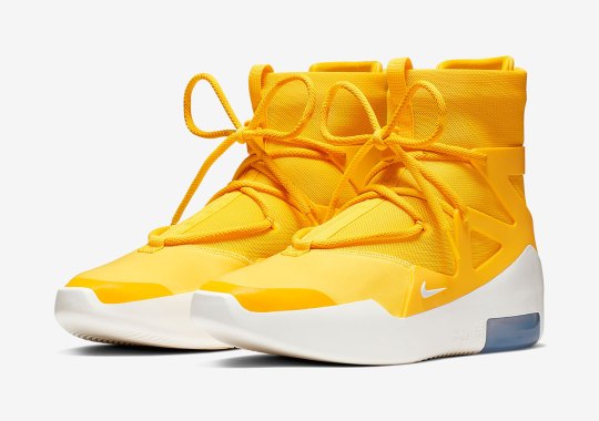 Official Images Of The Nike Air Fear Of God 1 “Amarillo”