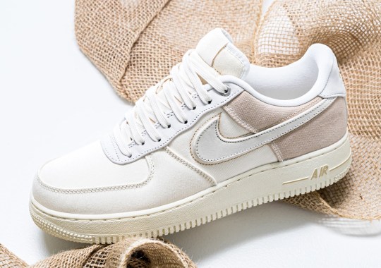 Elegant Ivory And Cream Tones Appear On The Nike Air Force 1