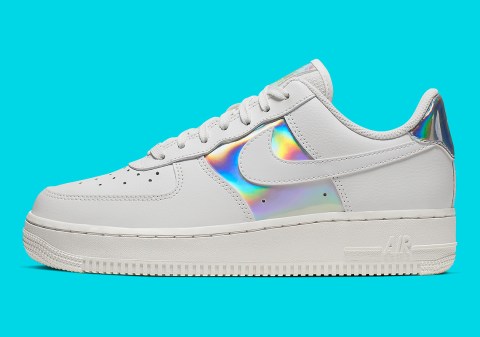 Nike Air Force 1 Low Iridescent Womens CJ9704-100 | SneakerNews.com