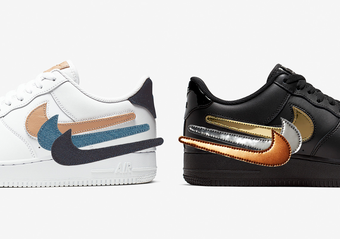 Nike Air Force 1 Low Removable Swoosh 