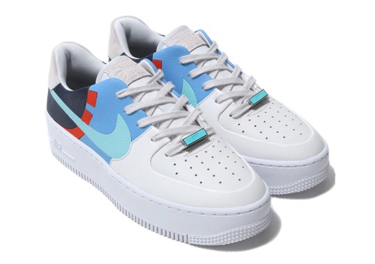 The Nike Air Force 1 Sage Low Gets A Basketball Court-Themed Makeover