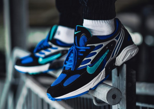 The Nike Air Ghost Racer Retro Introduces A Royal And Aqua Colorway