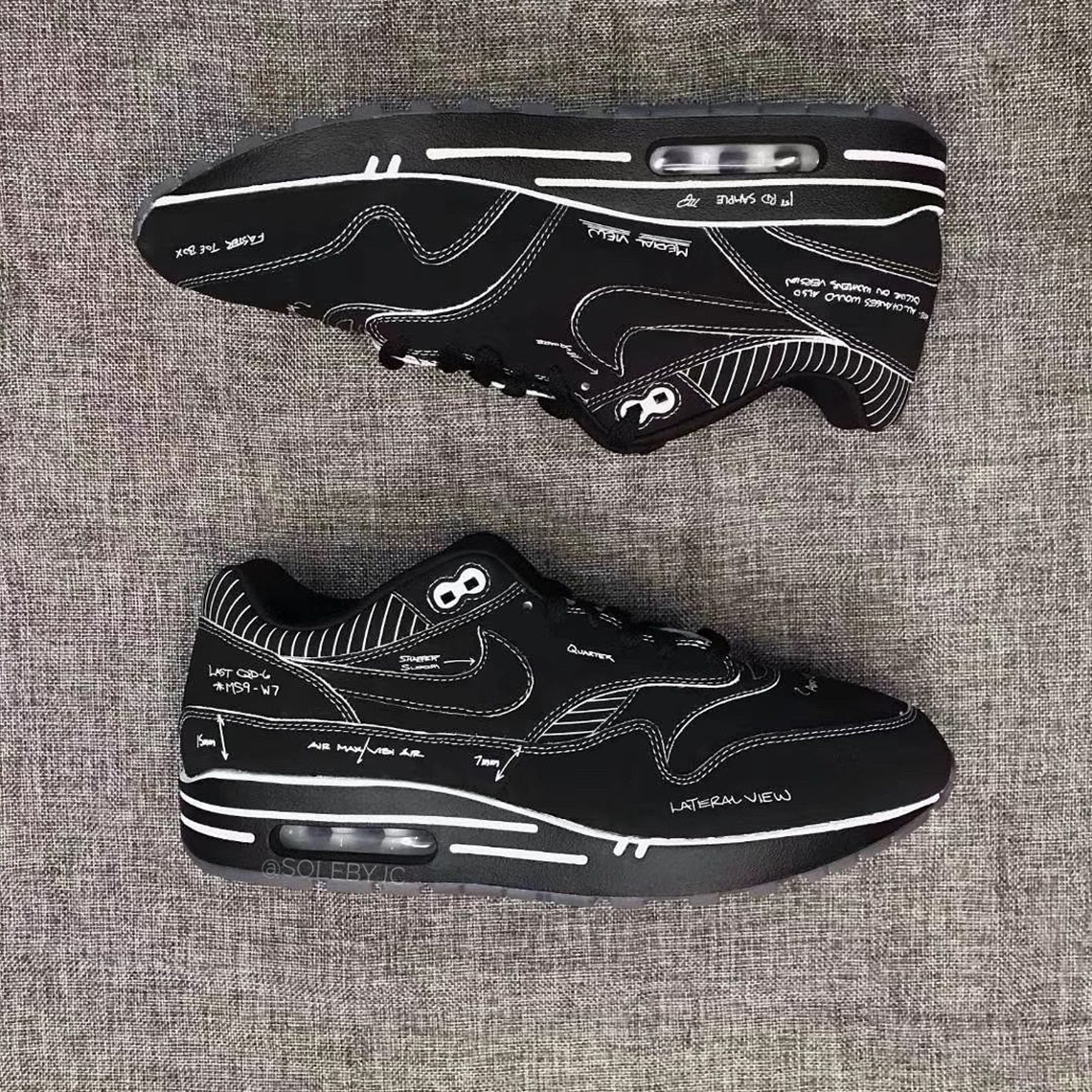 Nike Air Max 1 Schematic Not For Resale 