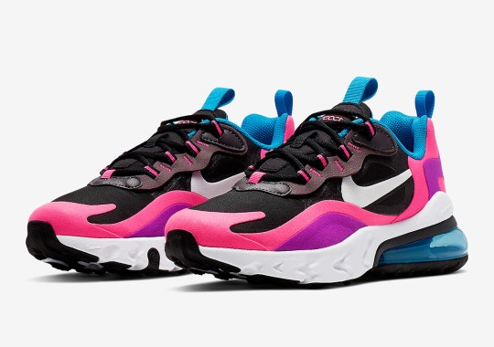 This Nike Air Max 270 React “Hyper Pink” Is Exclusive To Girls