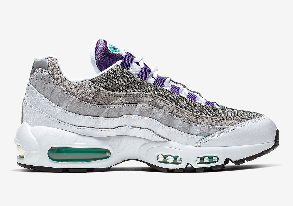 Nike Air Max 95 Grape Snakeskin AO2450-101 | SneakerNews.com