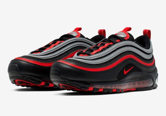 Nike Adds Reflective Silver To An Air Max 97 “Bred”