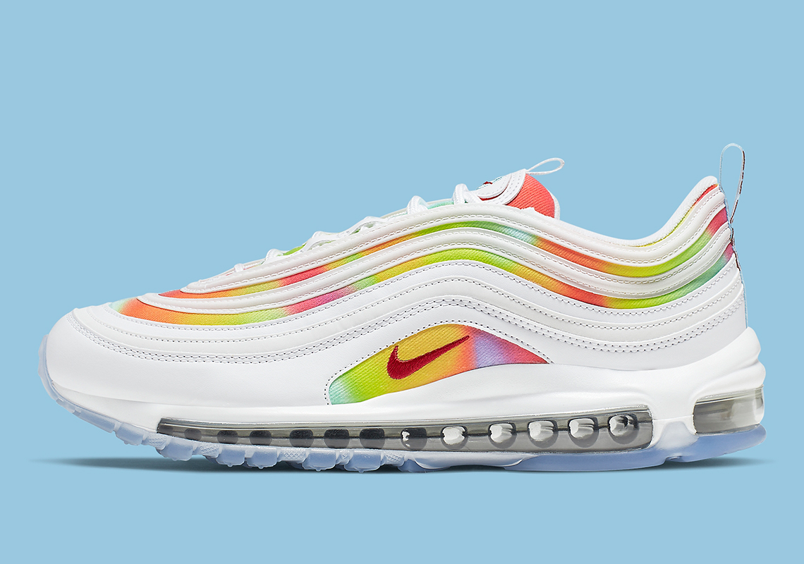 bright color air max 97