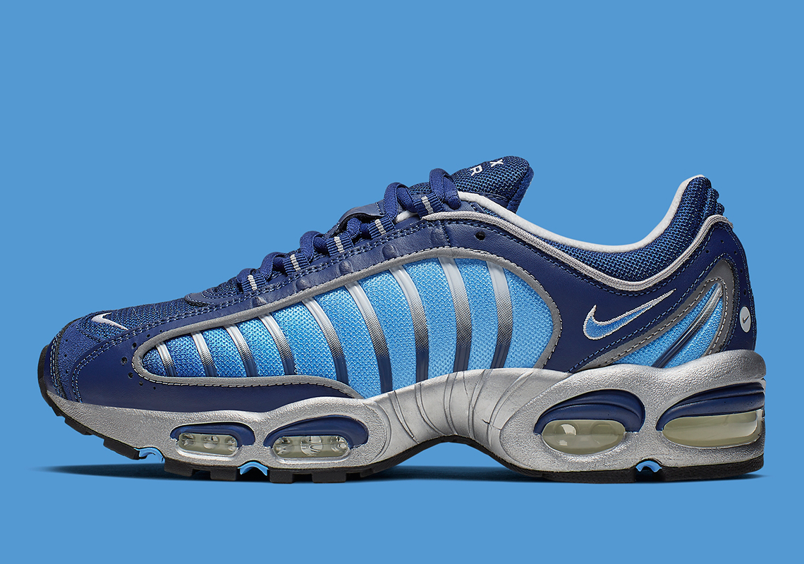 Nike Air Max Tailwind IV "Blue Void" Features A Silver Trim