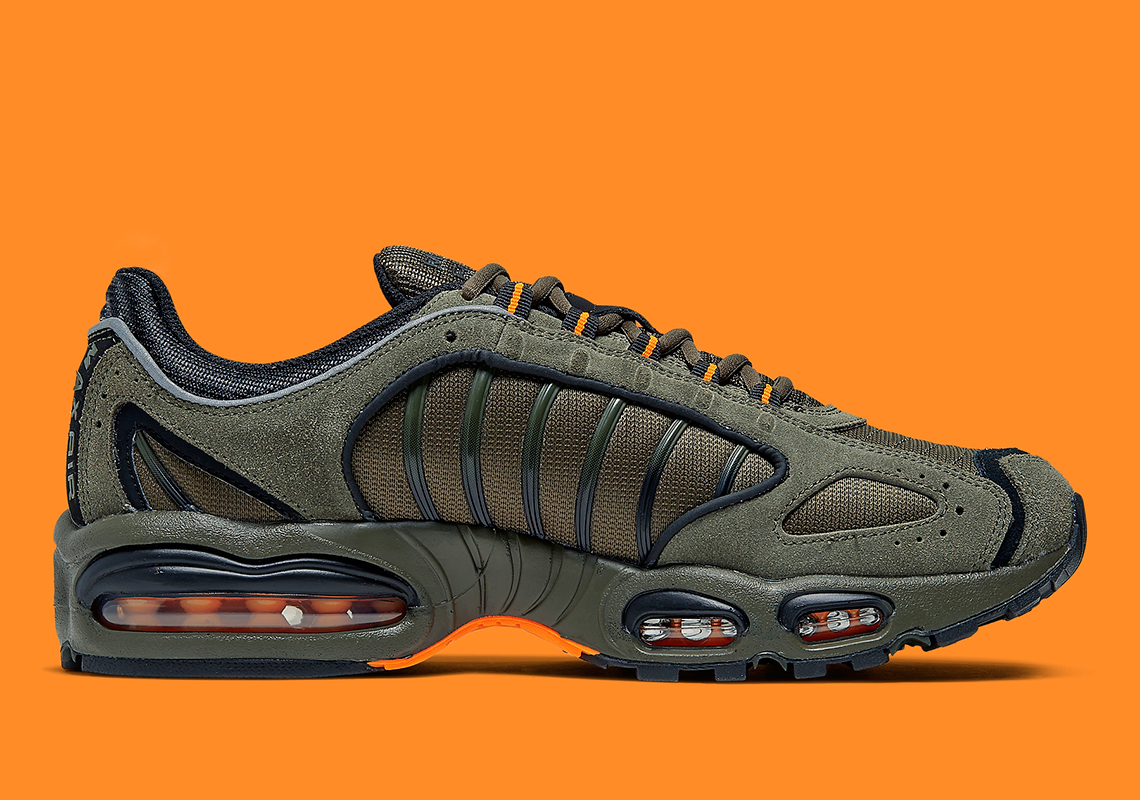 air max tailwind olive green
