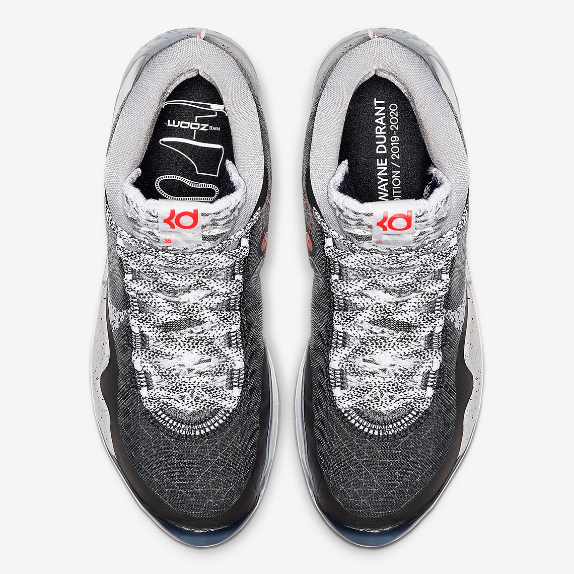 Nike Kd 12 Black Cement Grey Red Ar4230 002 1