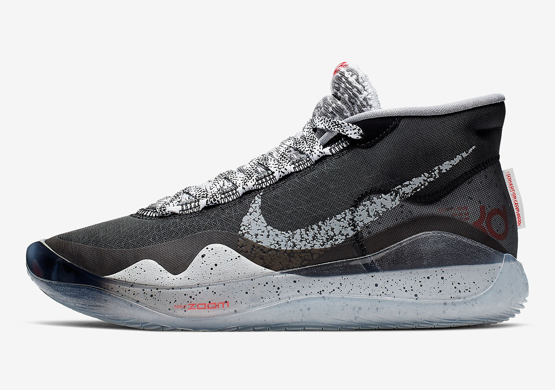 Nike KD 12 Black Cement AR4230-002 