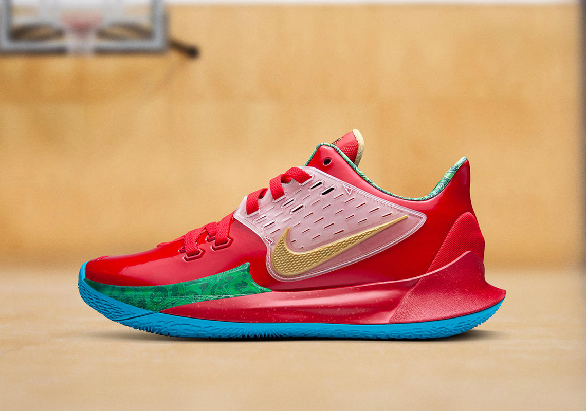 mr krabs kyrie 5 footlocker