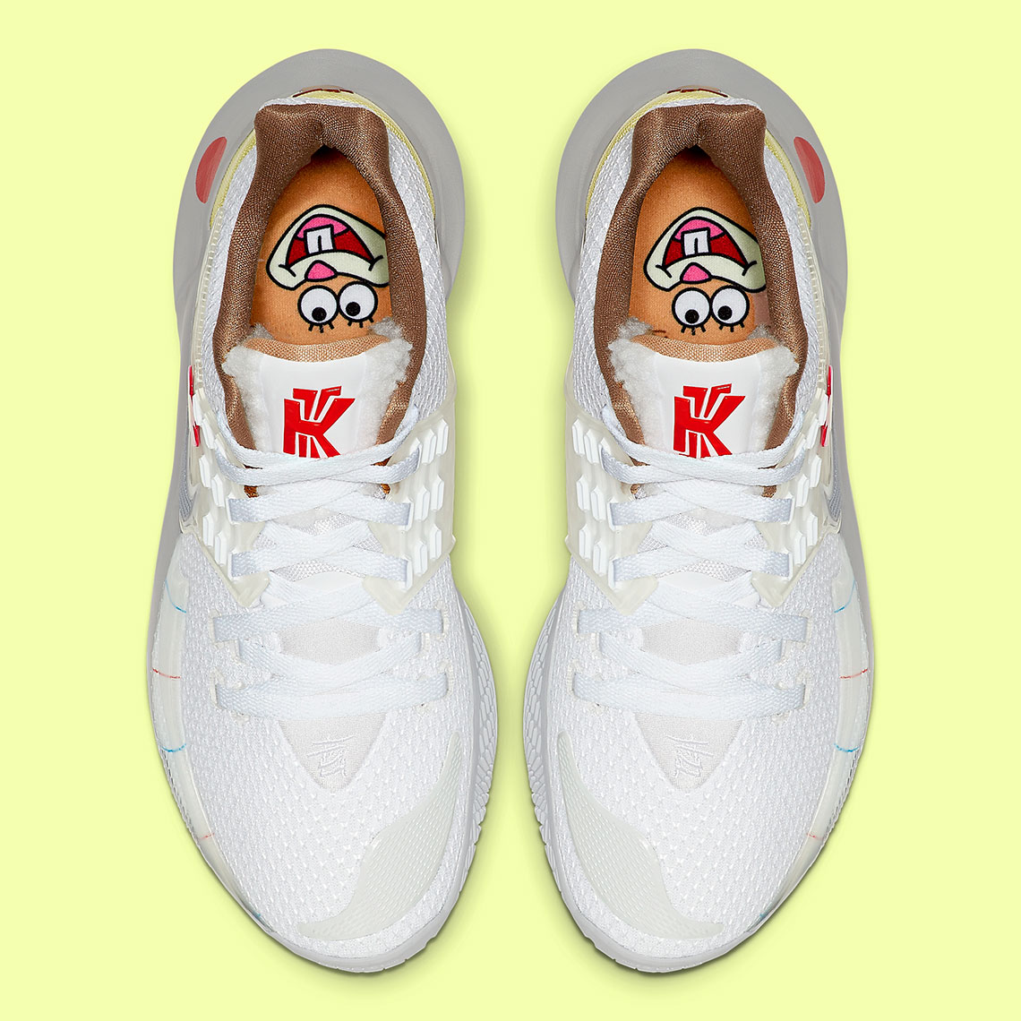 Nike Kyrie Low 2 Sandy Cheeks CJ6953-100 Release Date - SBD