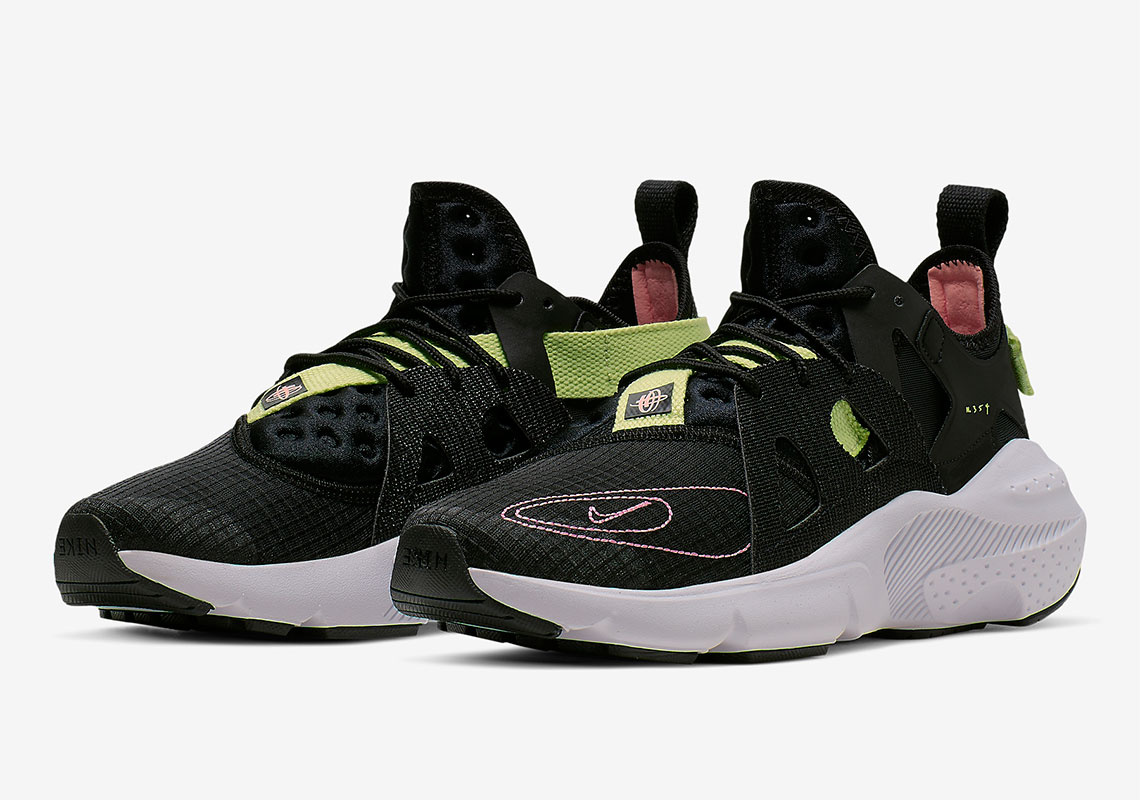 Nike Huarache Type N.354 Black Pink Yellow BQ5102-001