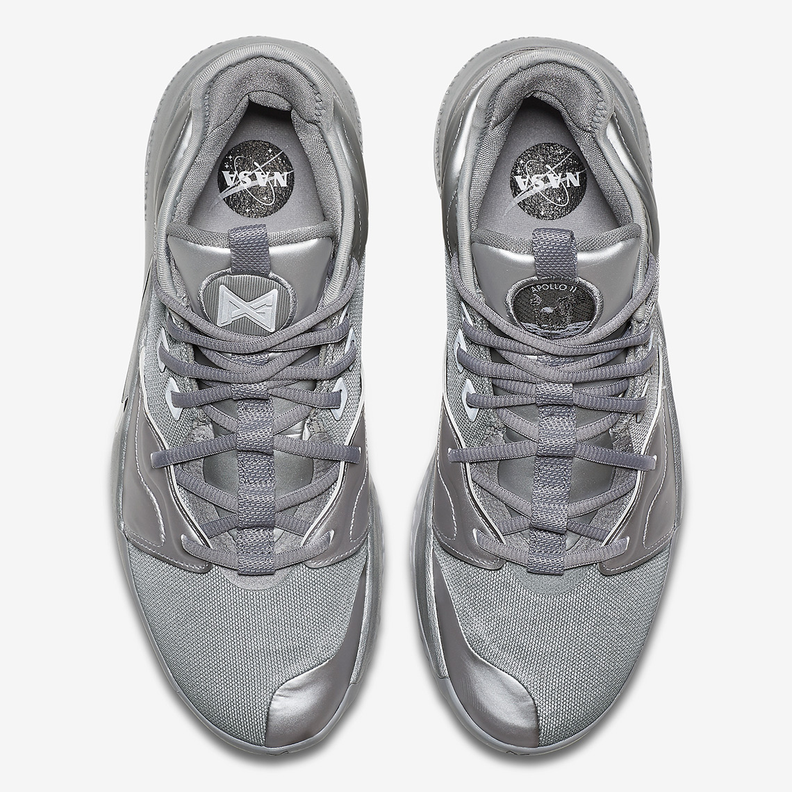 Nike PG3 NASA Silver Reflective CI2667-100 | SneakerNews.com