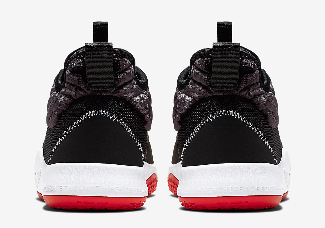 Nike PG 3 GS Velour Black Red AQ2462-016 Release Info | SneakerNews.com