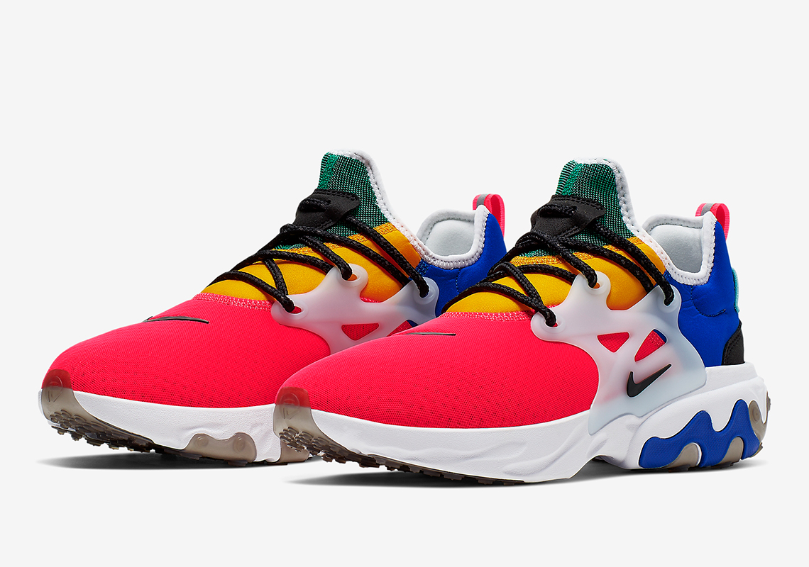 blue nike react presto