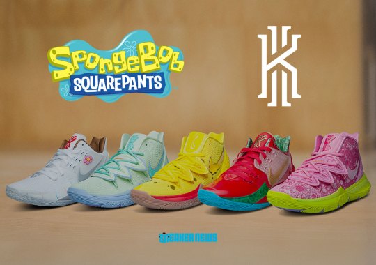 Restock Info: SpongeBob SquarePants x Nike Kyrie Collection