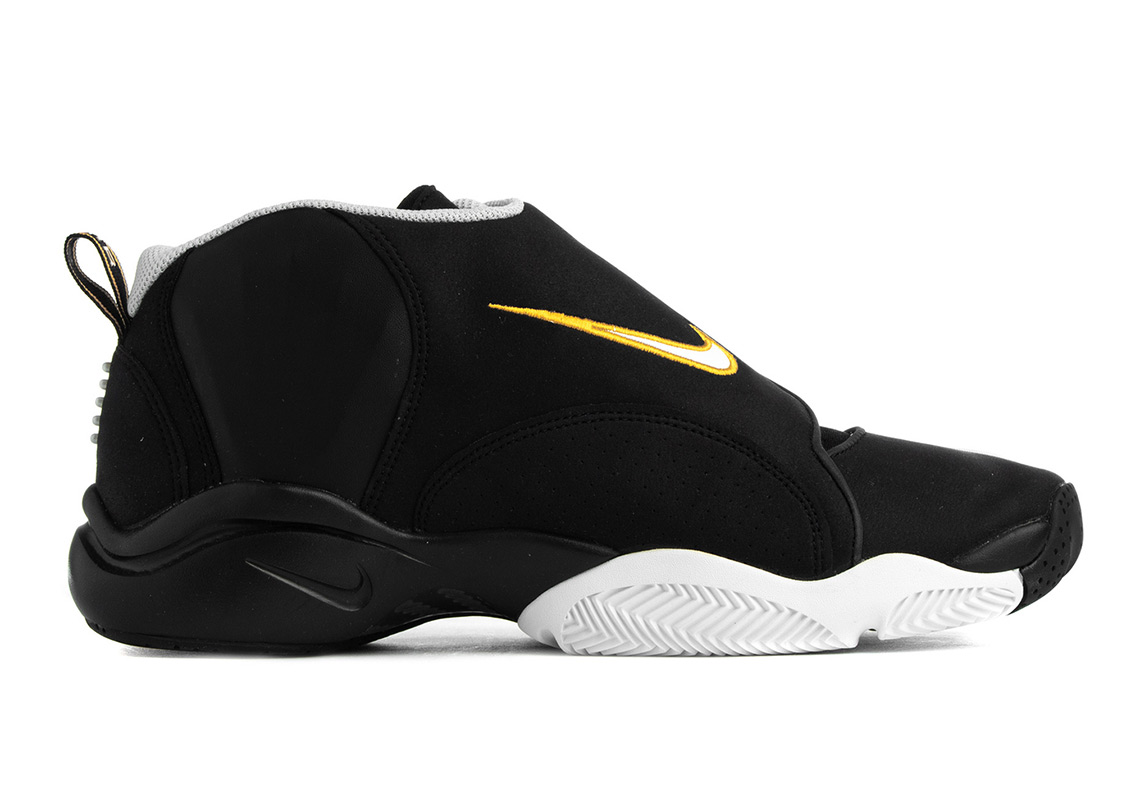 nike black white and gold
