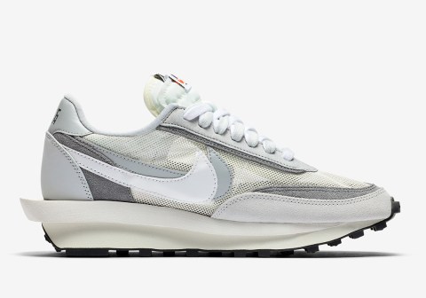 sacai Nike LDWaffle White Grey BV0073-100 Photos | SneakerNews.com