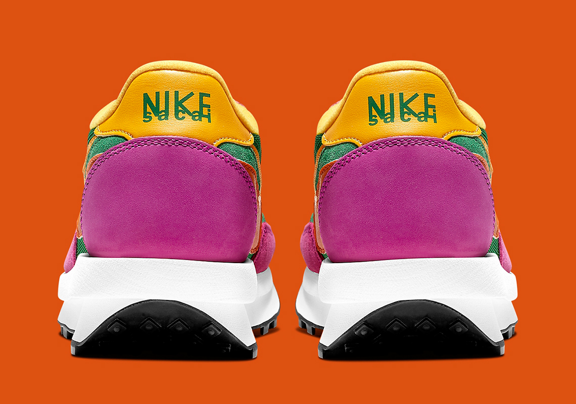 sacai Nike LDWaffle Green Orange BV0073-301 Release Date | SneakerNews.com