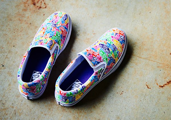 Vans Slip-On All Over Print Logo Release Date | SneakerNews.com