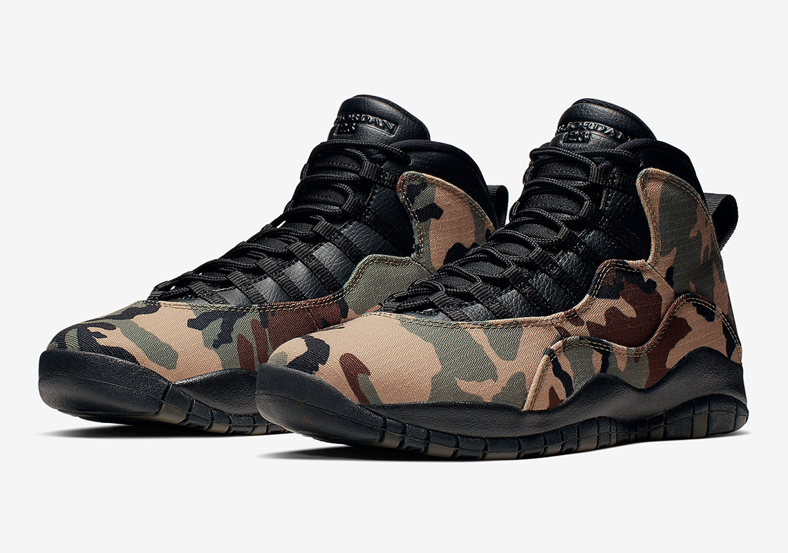 Where To Buy Air Jordan 10 Camo 310805 